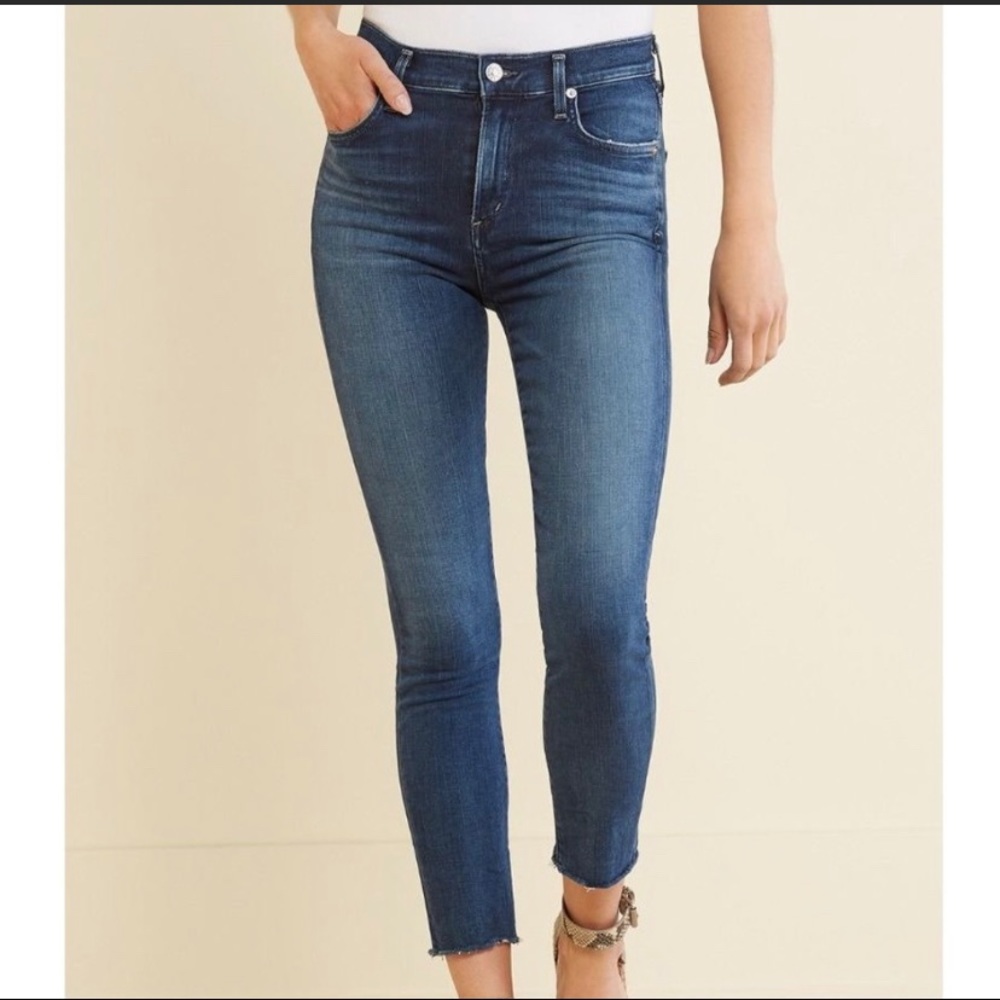 Agolde - Sophie Midrise Skinny Ankle Jeans